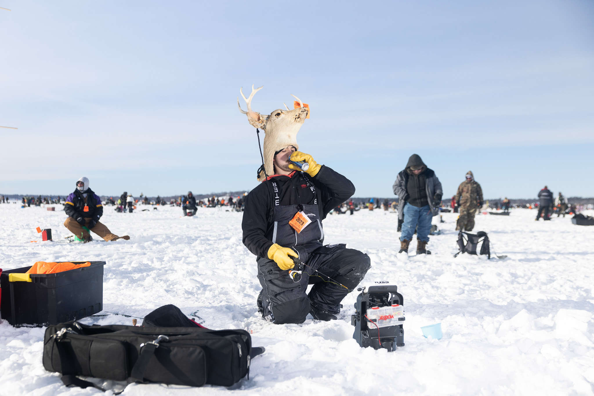 Grub from the World’s Largest Ice Fishing Tourney