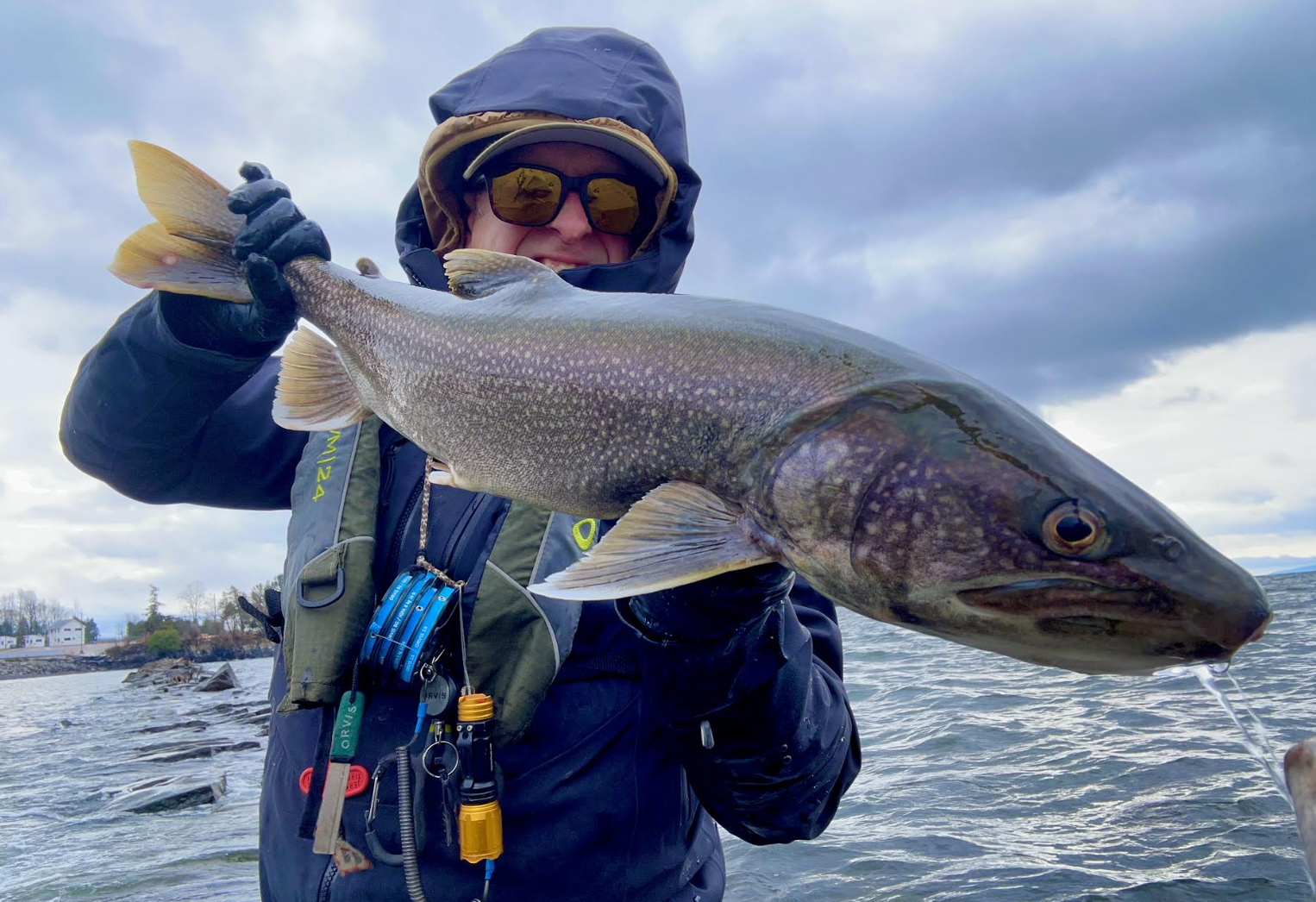 Podcast: Strategies to Catch Giant Lake Trout from Shore