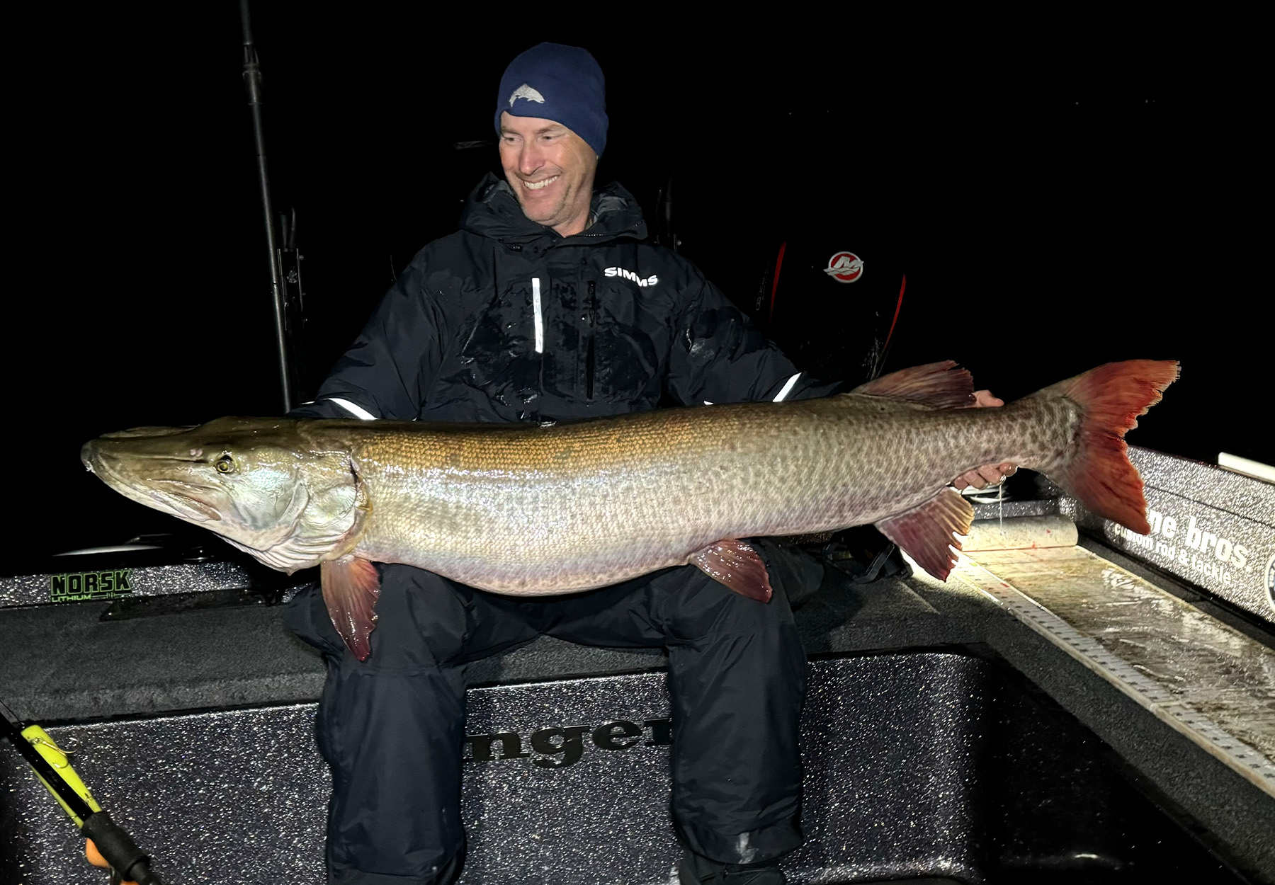 Report Chaser Groups Up with Native Fishing Legend to Catch Pending World-Report Muskie